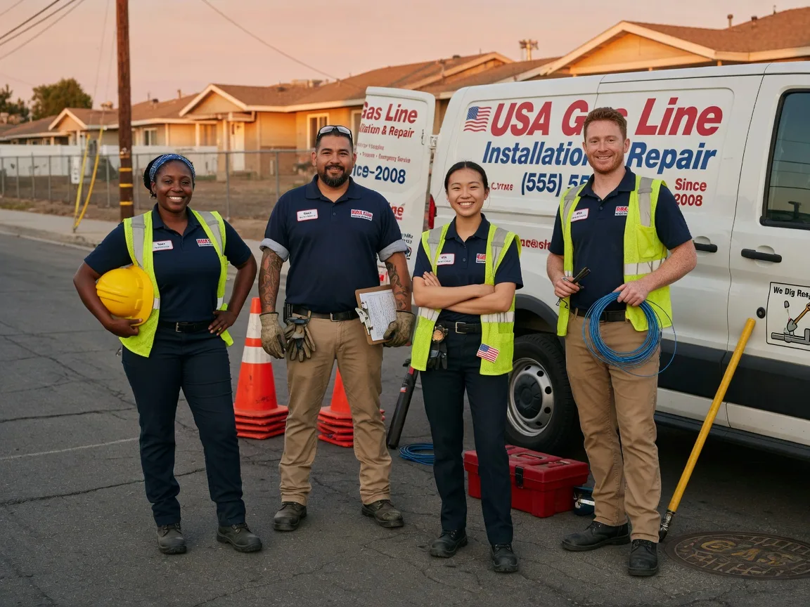 Gas Line Installation company in Harrisburg, OH